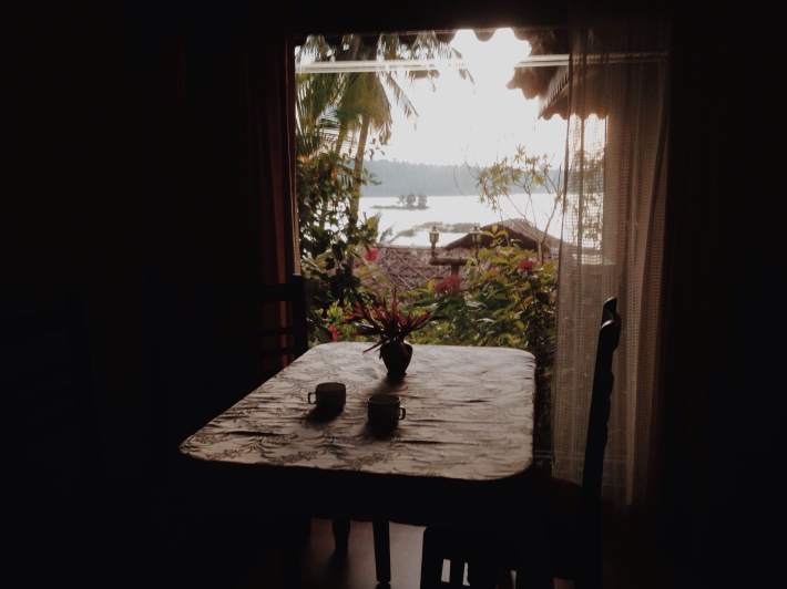 The rooms at Fragrant Nature with views of Kerala's backwaters