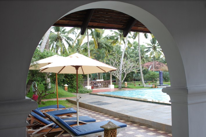 Estuary Island Poovar Pool area