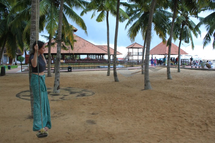 Palm trees in Poovar