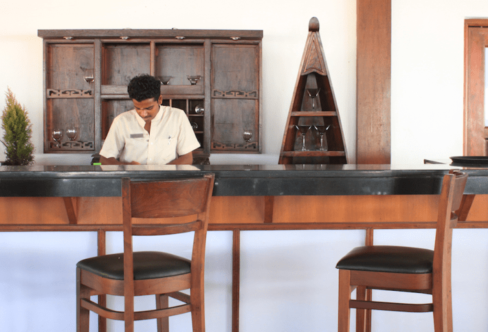 The restaurant at Estuary Island Hotel