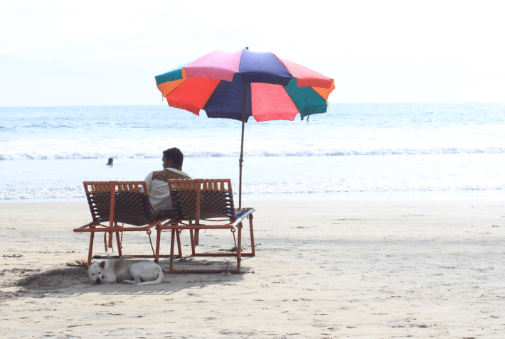 Lighthouse Beach in Kovalam, Kerala